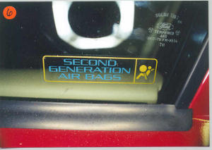 Second generation (depowered) air bags